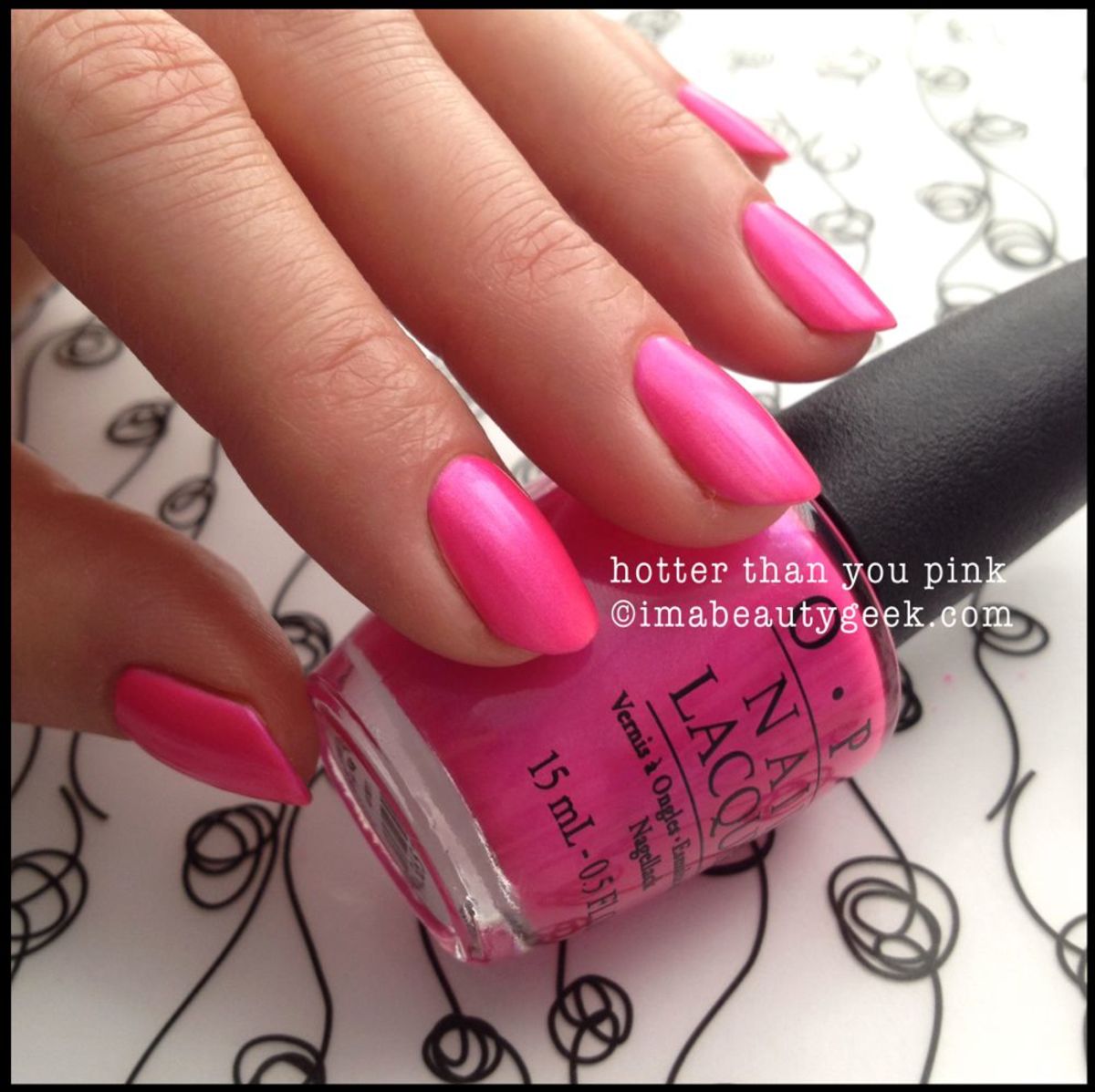 OPI Hotter Than You Think OPI Neon 2014