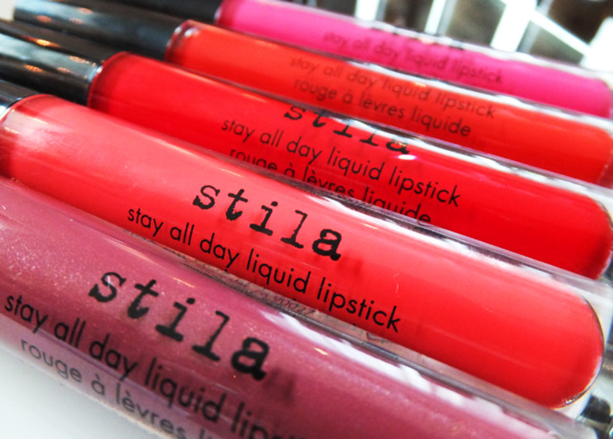 Stila Fall 2012_Stay All-Day Liquid Lipstick in Amore_Beso_Carina_Tesoro_Fiore