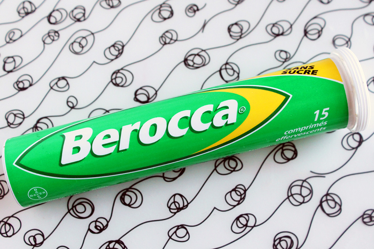 French Pharmacy finds 2.0: Berocca energy-boosting fizzing tablets