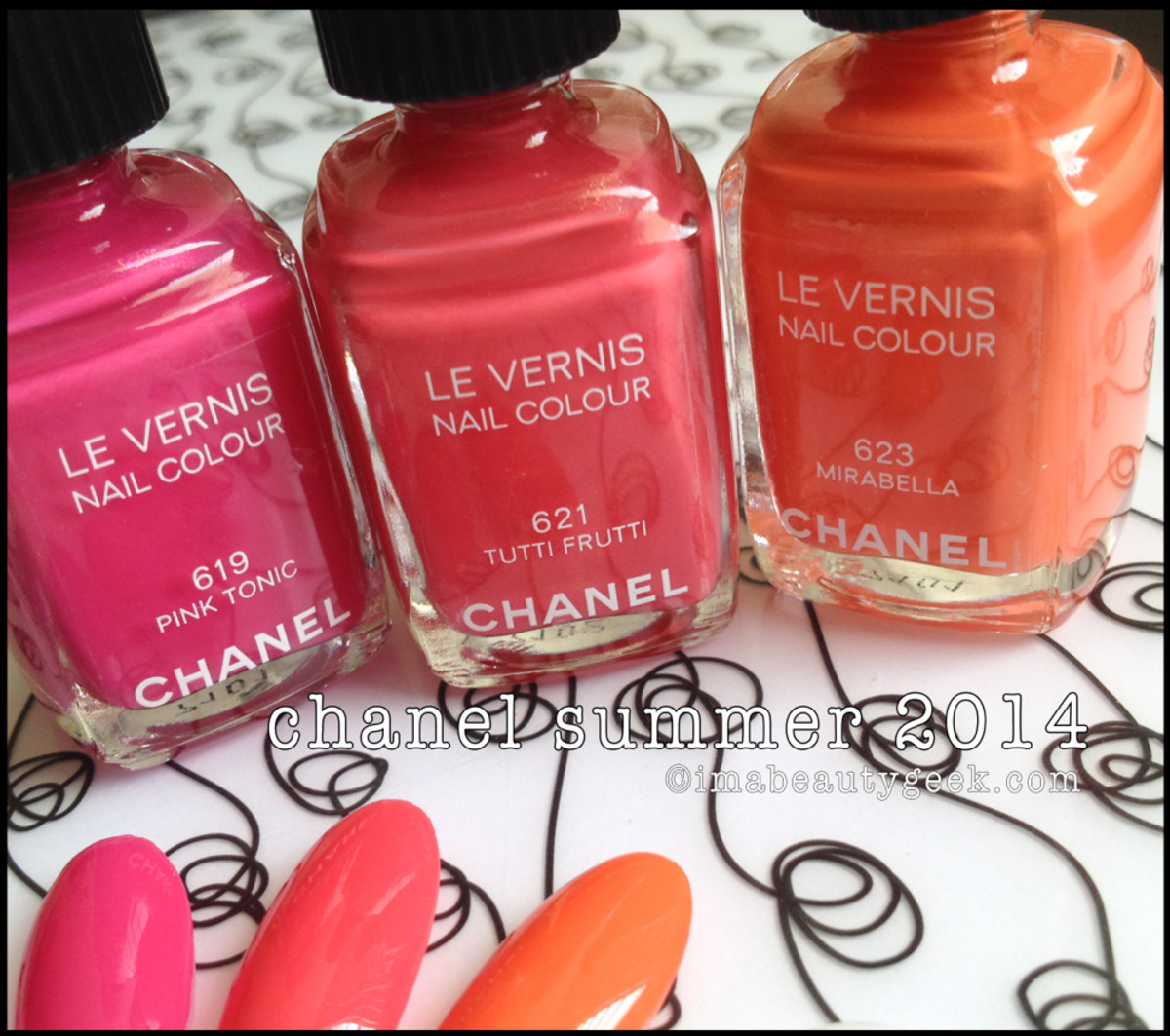 Chanel Summer 2014: The Other 3 Le Vernis Reflets d'Ete Shades