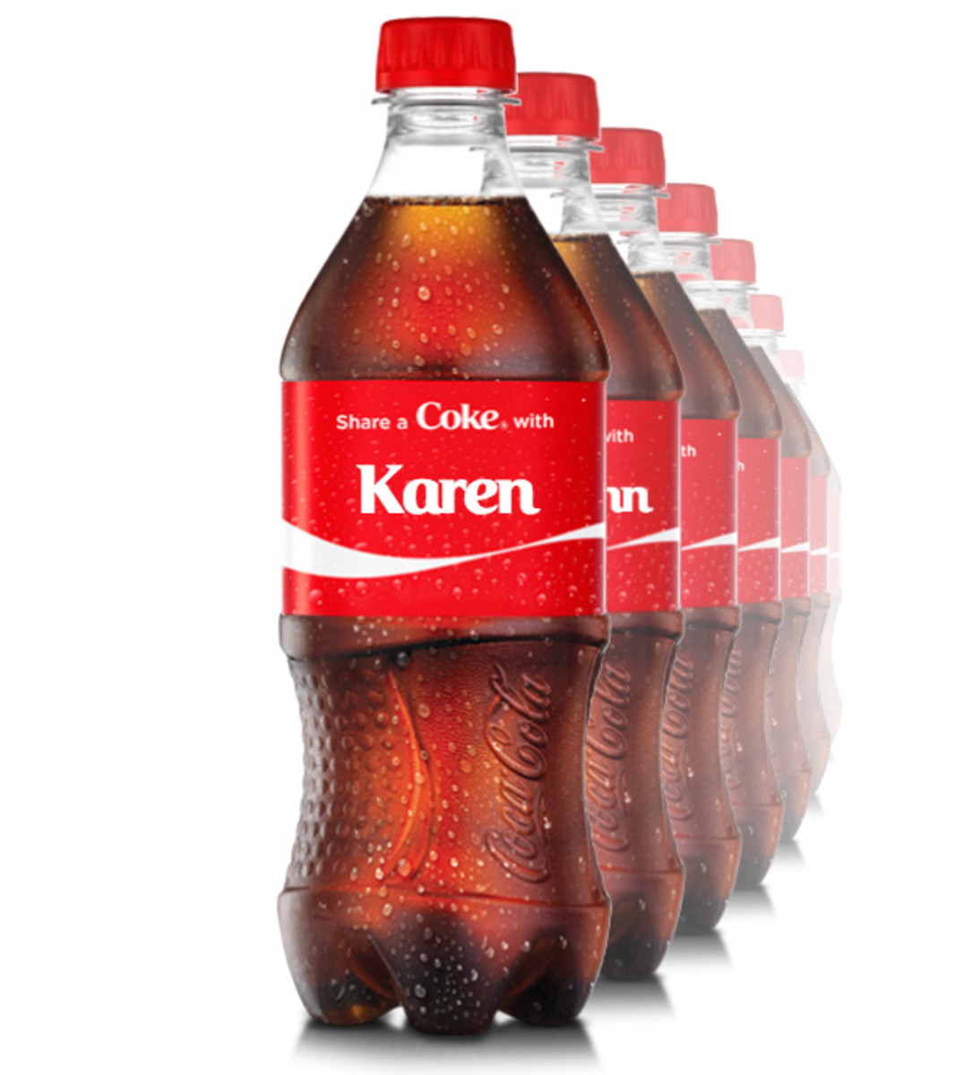 personalized coke labels_share a coke with Karen