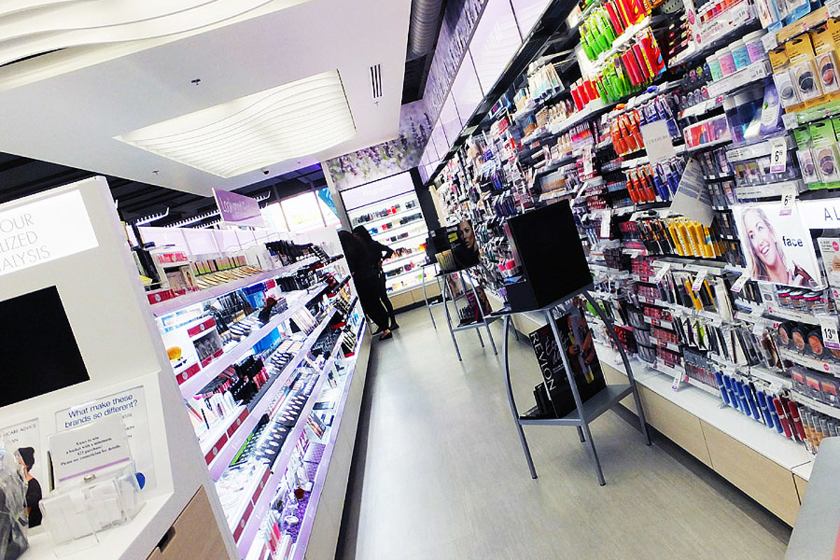 The New Rexall Drugstore_beauty department at Queen & Spadina