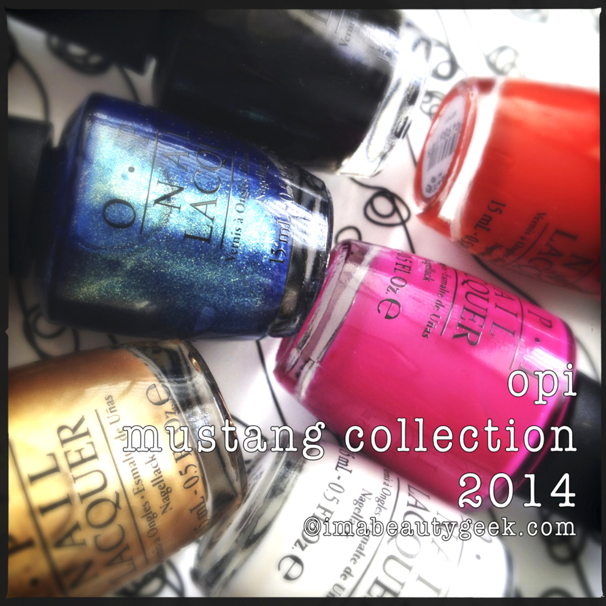 OPI Mustang Collection 2014