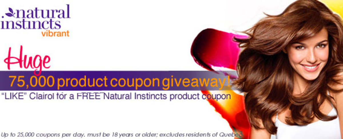 Colour Cue: How to Get one of 75,000 Free Clairol Product Coupons ...