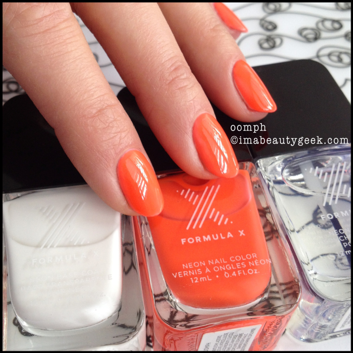Formula X Oomph Swatch Neon 2014