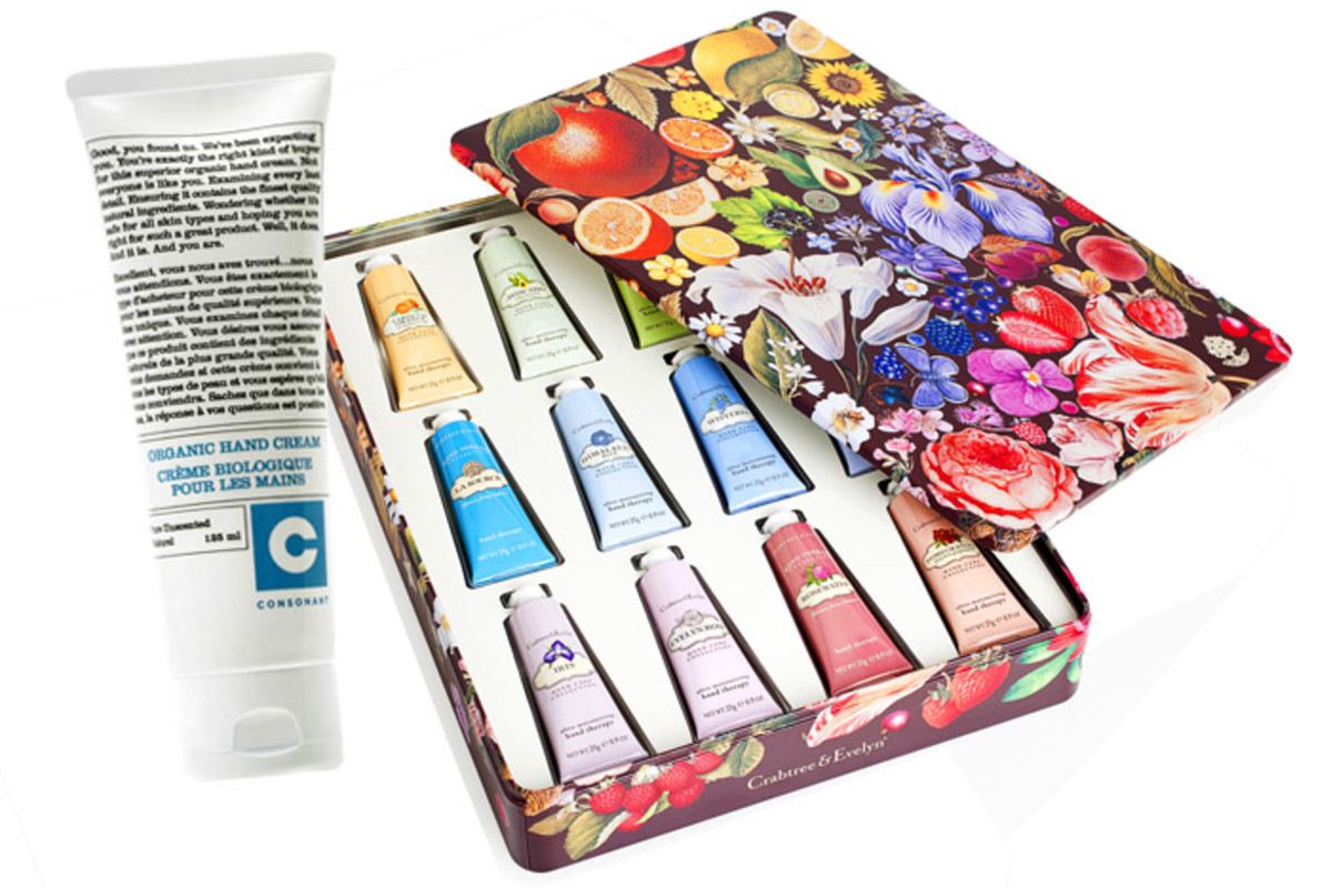 Consonant Organic Hand Cream_Crabtree & Evelyn Hand Therapy Paint Box Tin
