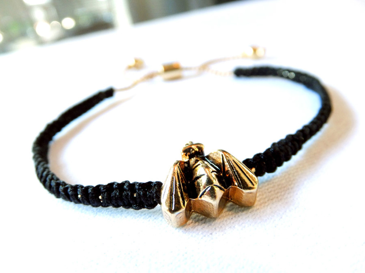 Wild for Bees Bracelet by Jenny Bird for Burt's Bees (2013 limited edition)