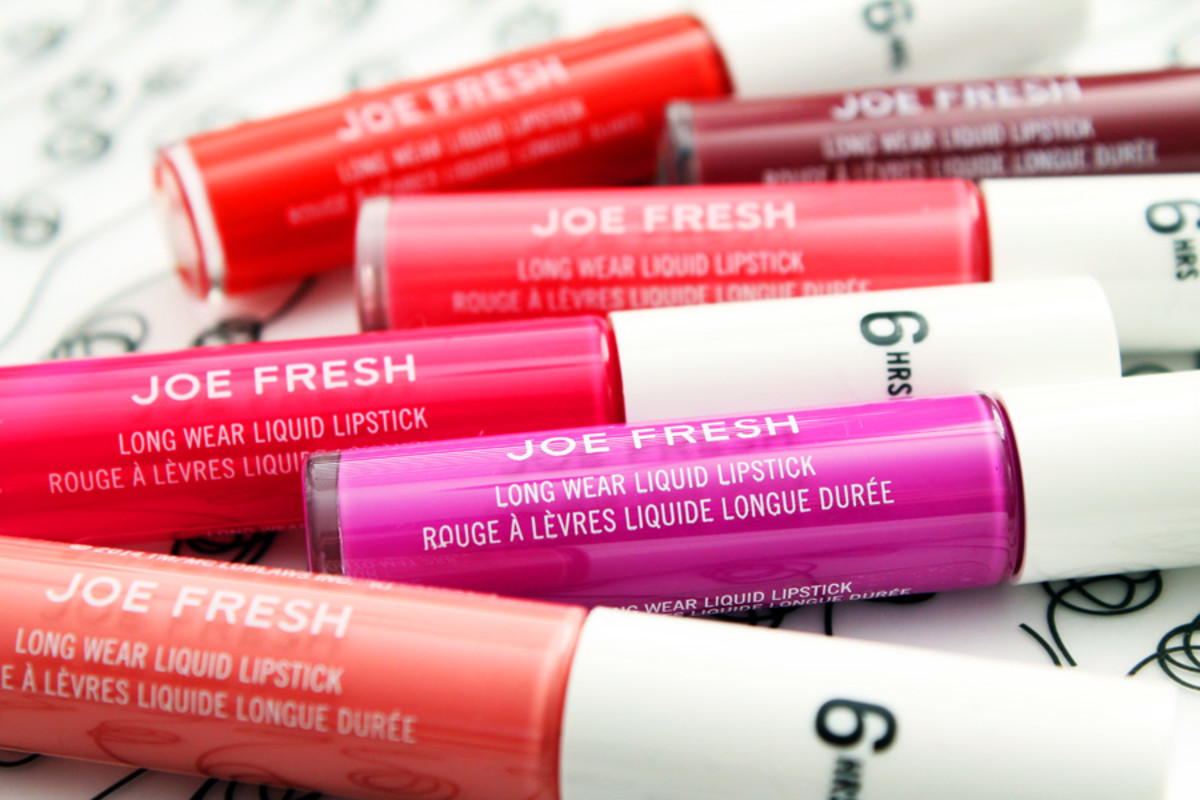 Joe Fresh Liquid Lipstick_Joe Fresh Spring 2014 makeup