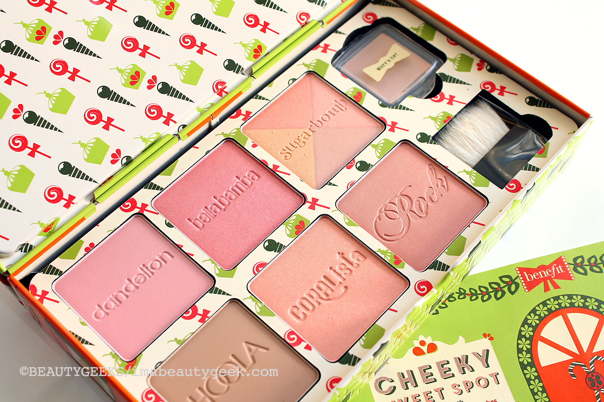 Benefit Holiday 2014_Cheeky Sweet Spot blush palette