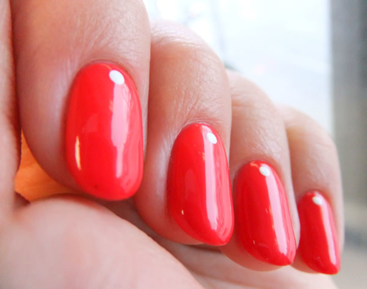 1. OPI Nail Lacquer in "Cajun Shrimp" - wide 6