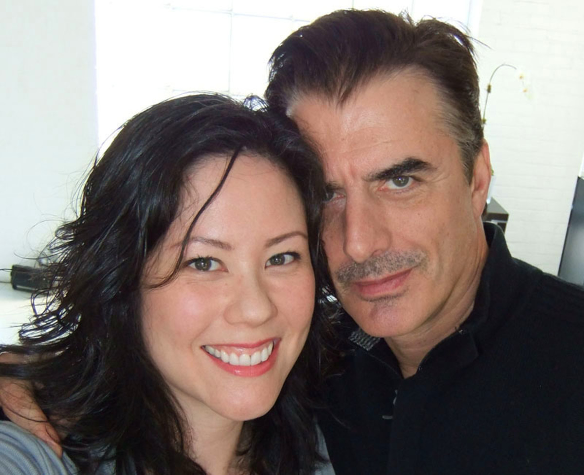 Yours truly with one of my favourite photo buddies, Chris Noth.