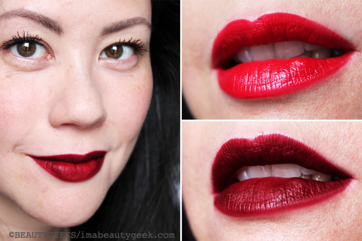 MAC Rocky Horror Picture Show_lipsticks_Sin on lips and cheeks_Oblivion_Sin