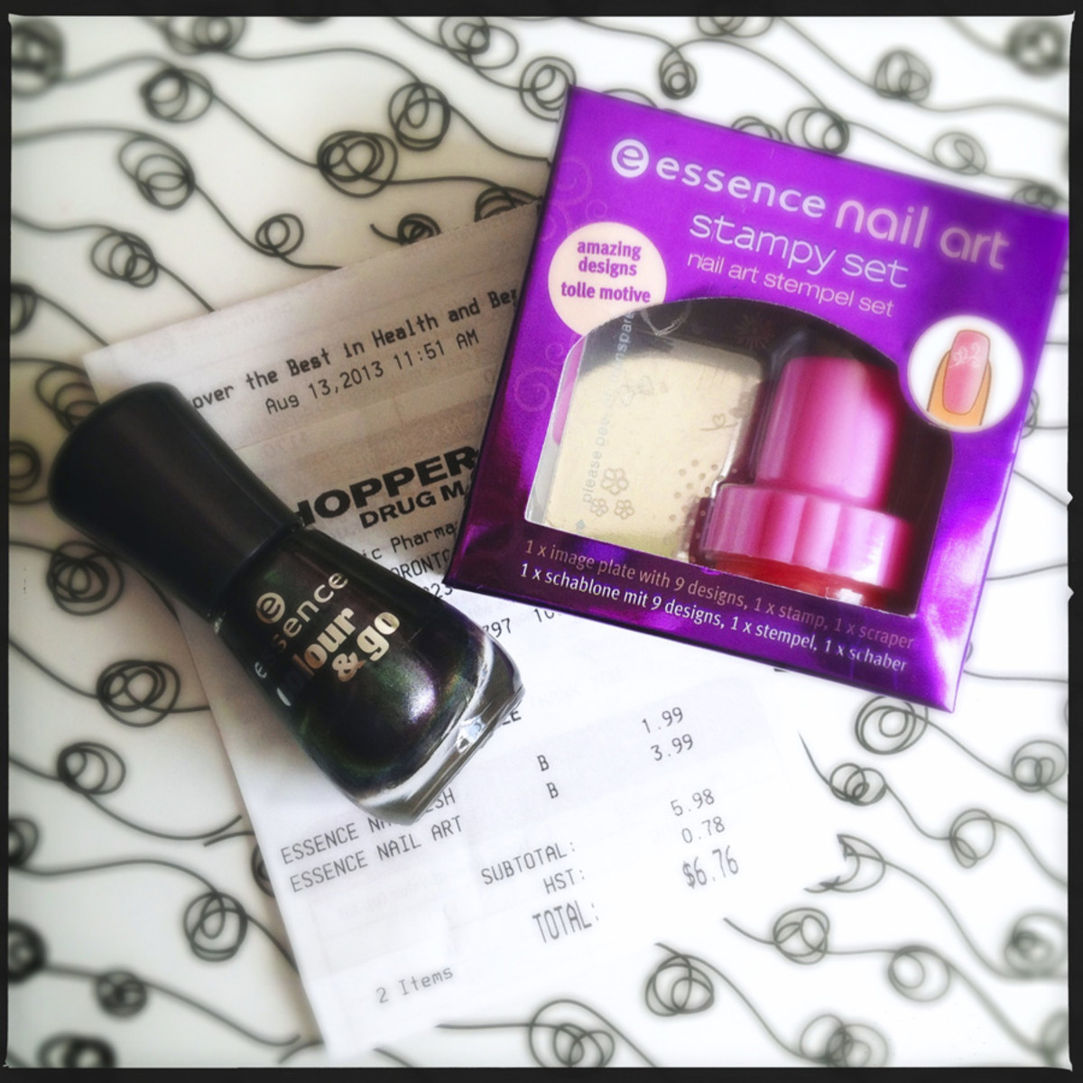 Essence Colour & Go with Nail Art Stamping Kit