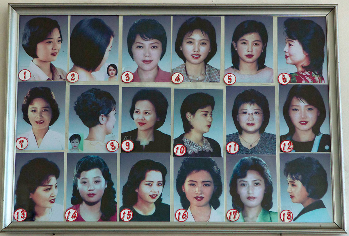 North Korean officials visit salon over Kim Jong-un 'bad hair' advert - BBC  News