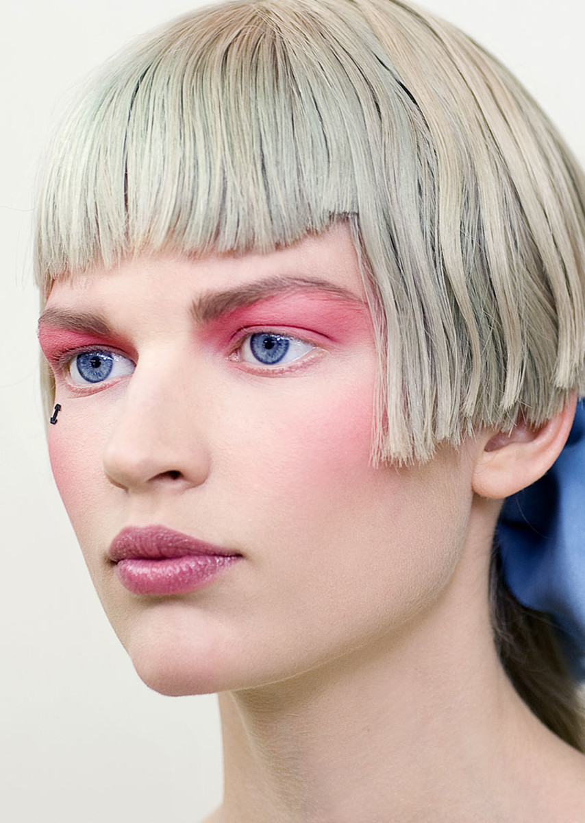 Pink Eyes: Chanel Cruise 2012-13 Backstage Beauty - Beautygeeks