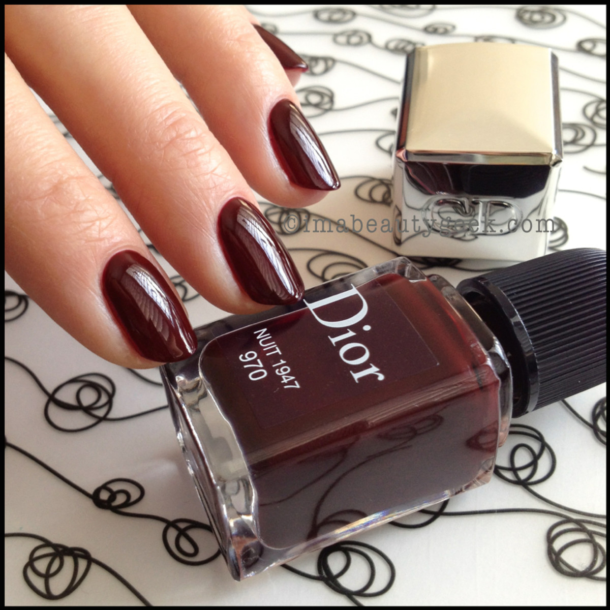 dior nuit 1947 nail polish