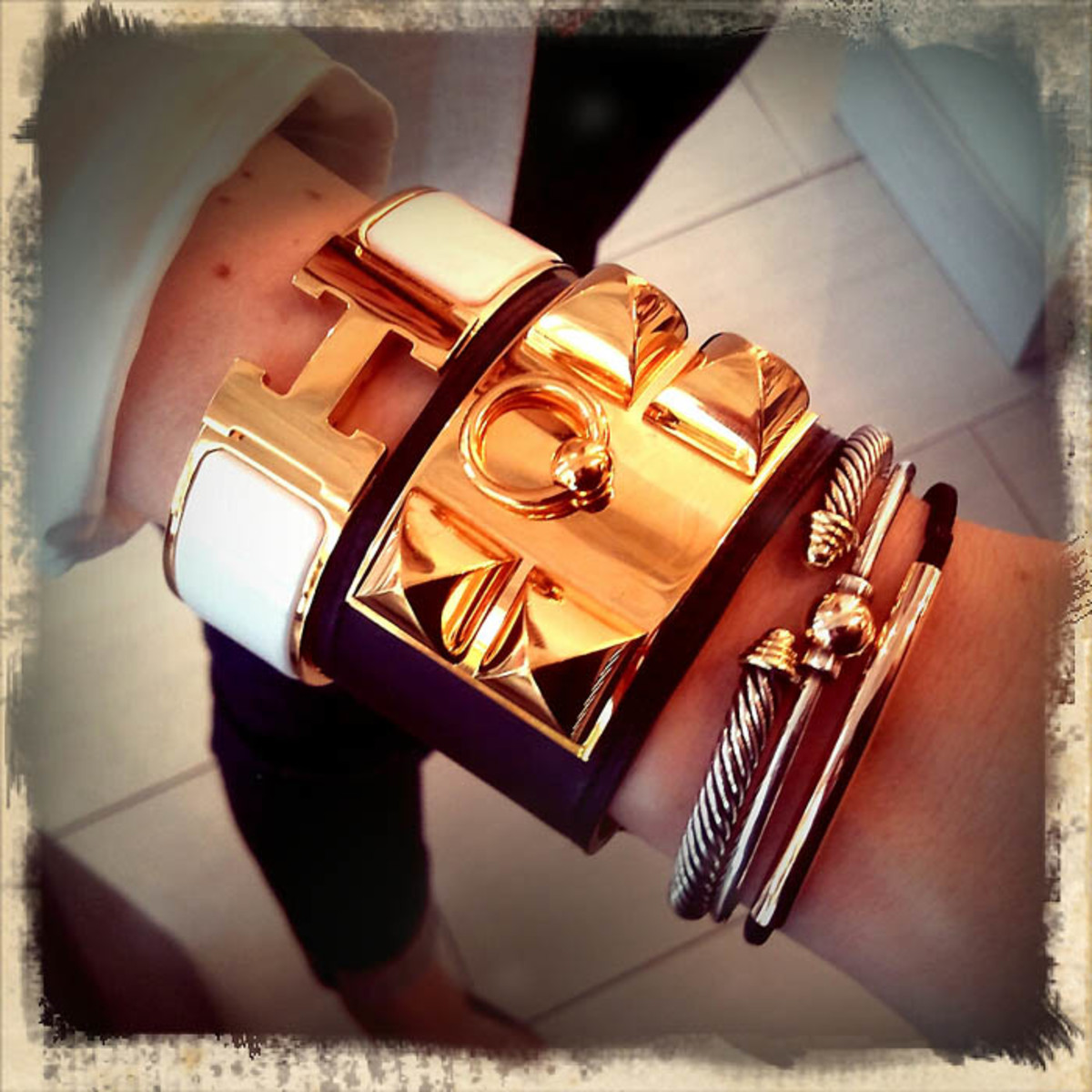 hermès cuff bracelets