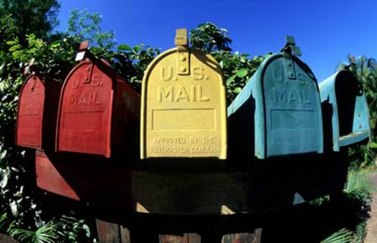 US mailboxes