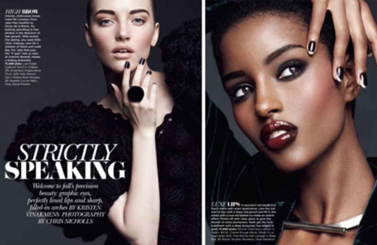 Nails by Leeanne Colley for FLARE Magazine
