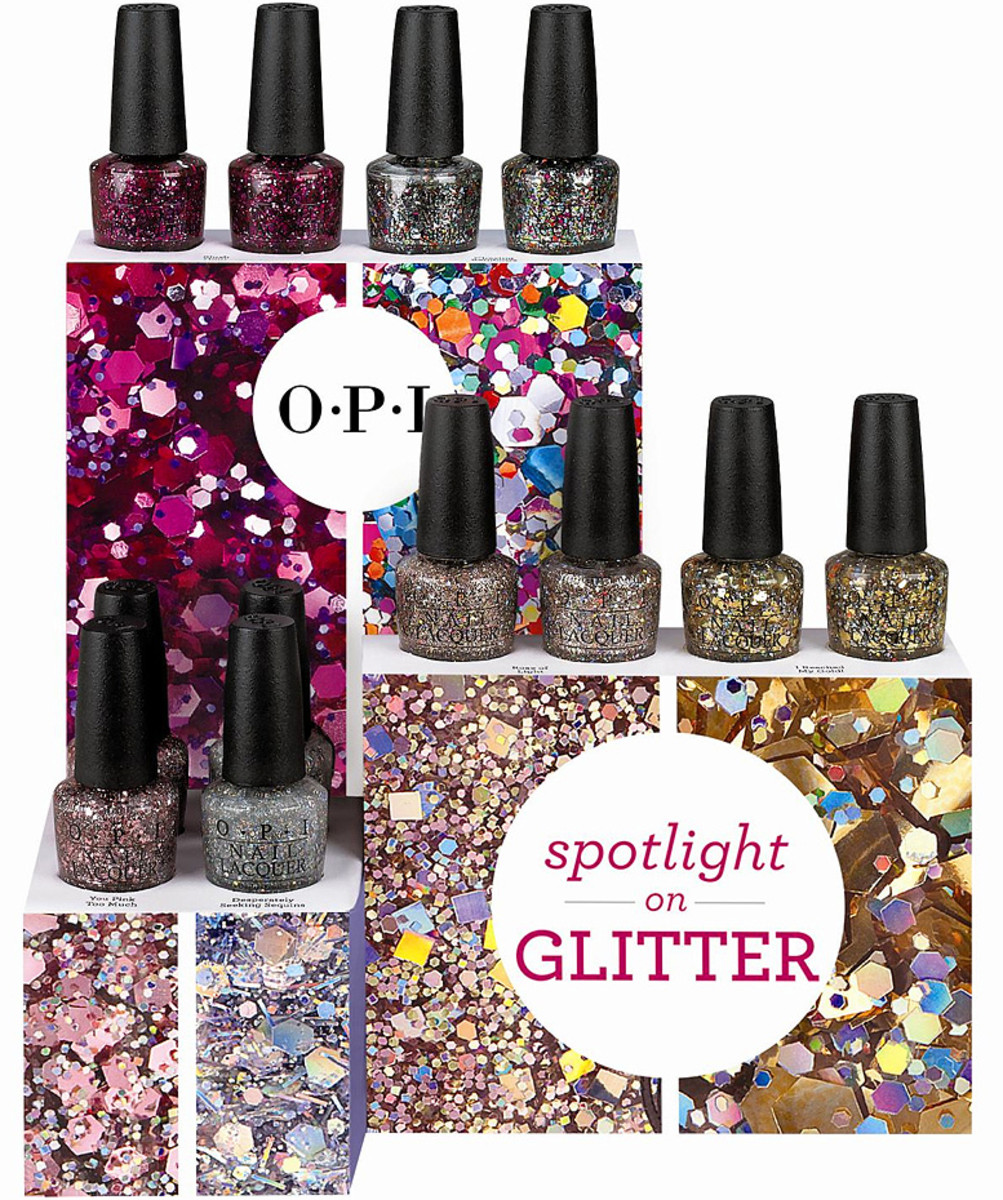 OPI Glitter Swatches: It's a Big, Fat OPI Spotlight on Glitter - Beautygeeks