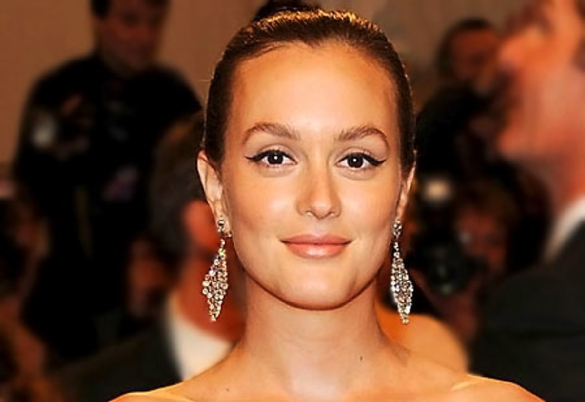 Leighton Meester at the Met Ball