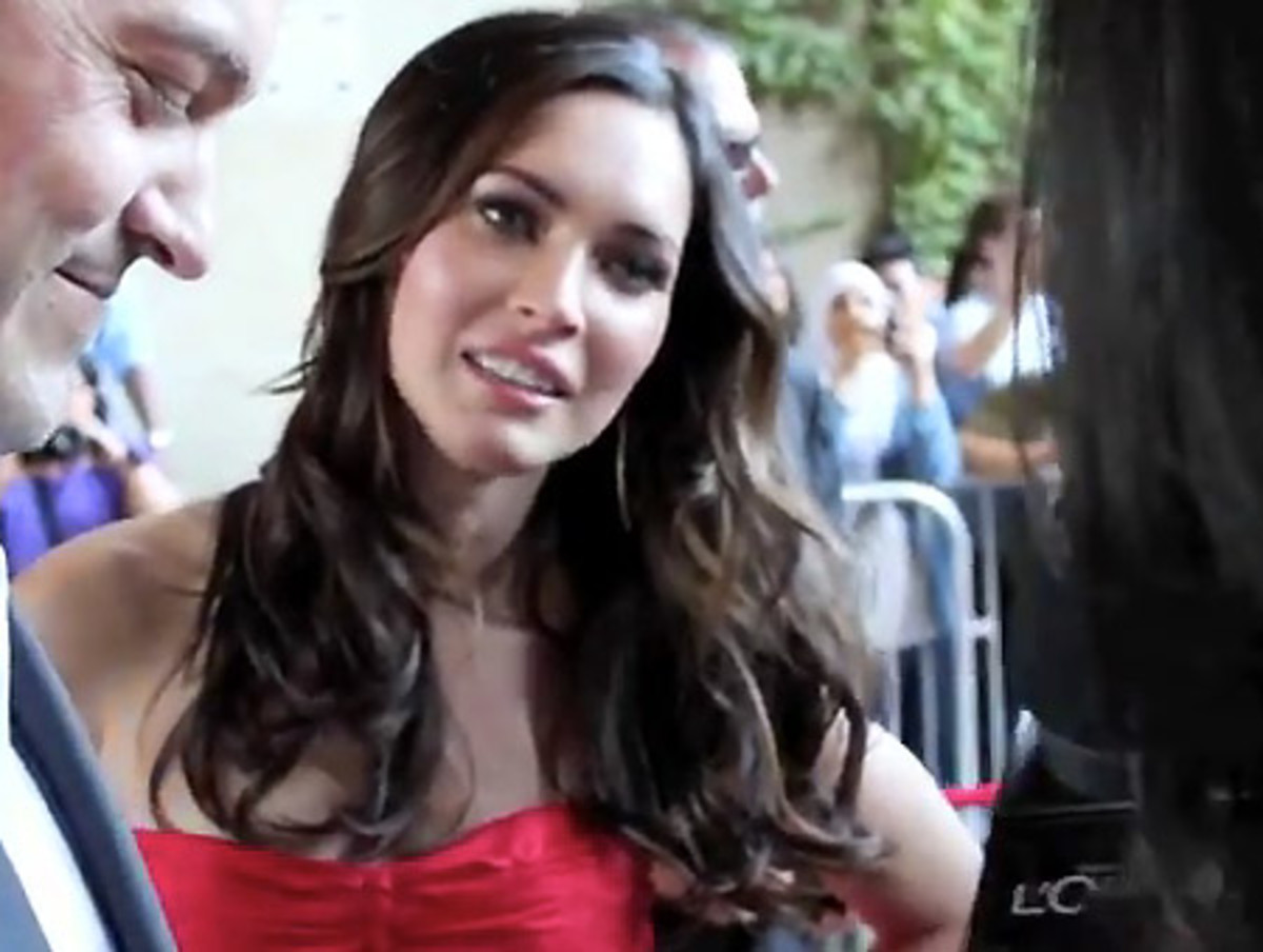 Brian Austin Green and Megan Fox_Friends with Kids red carpet interview_TIFF 2011
