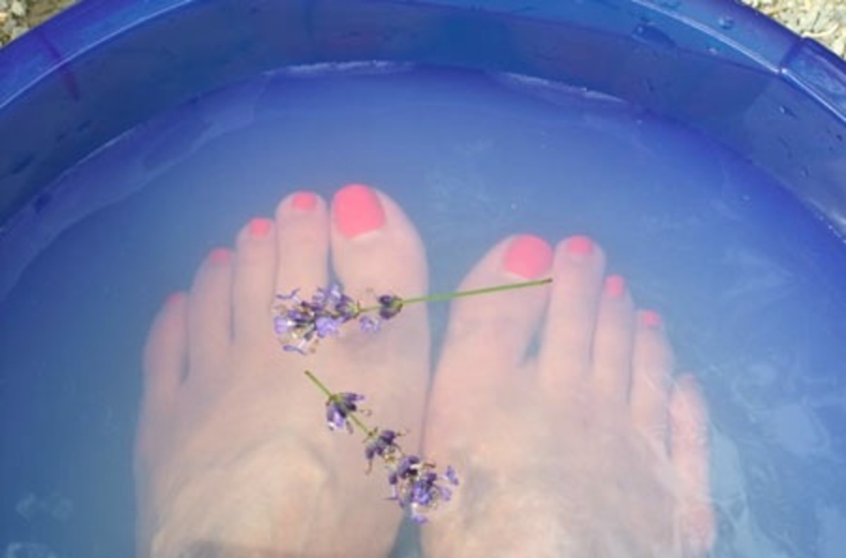 F is for Foot Bath: A Good Soak + Weleda Foot Balm = Happy Soles ...