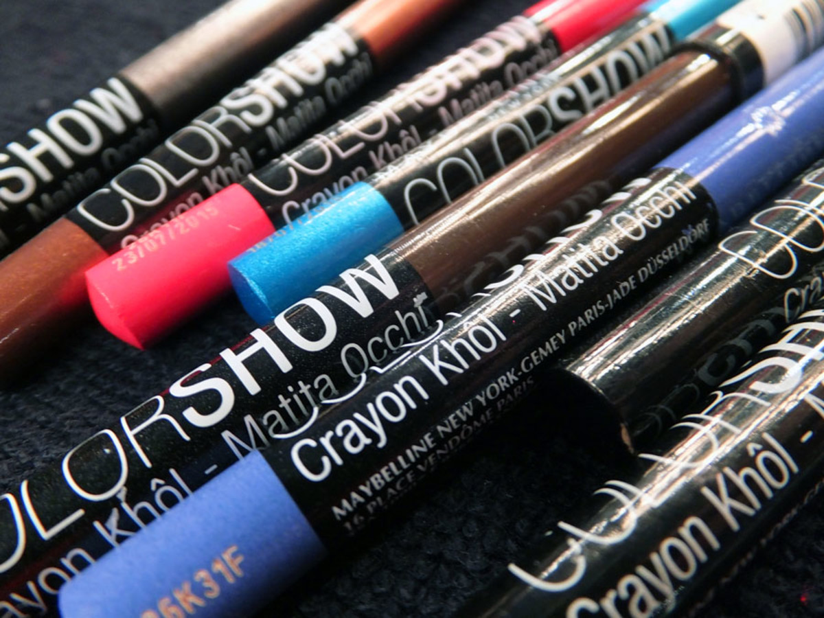 Maybelline-Crayon Kohl Liners for eyes