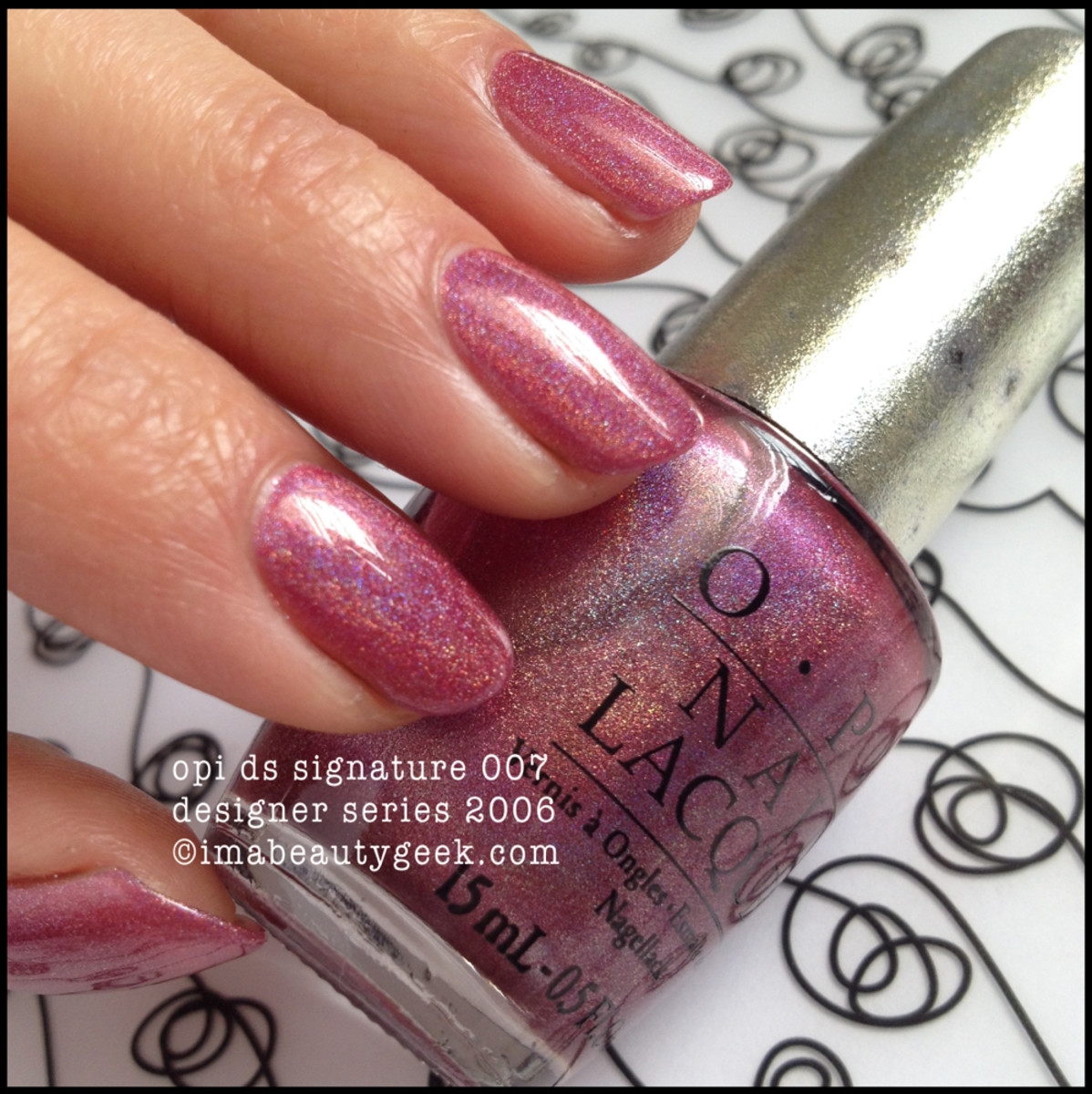 OPI DS Signature 007 DS 2006 Beautygeeks