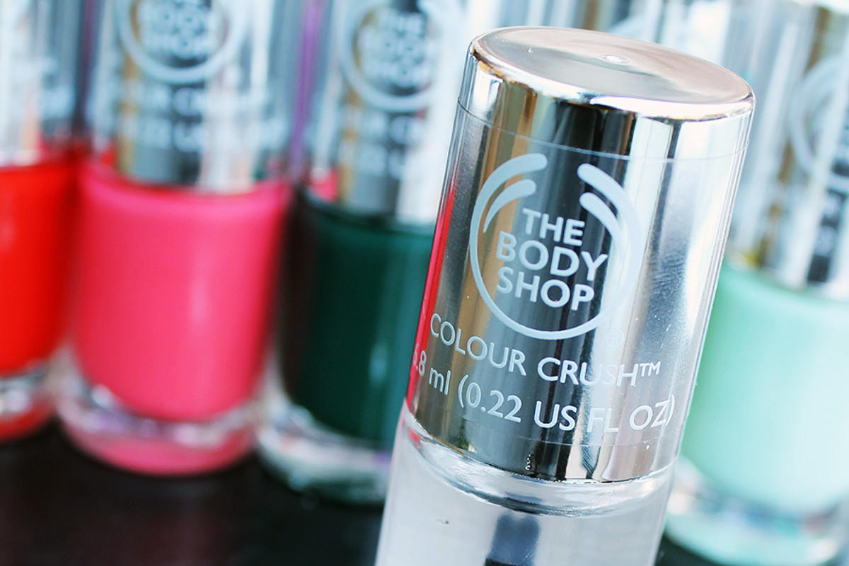 The Body Shop nail polish 2014