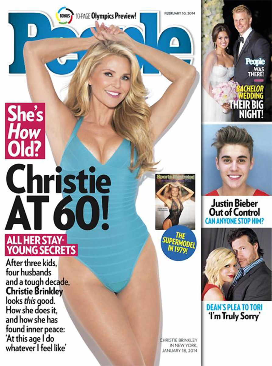Christie Brinkley 60 People Magazine