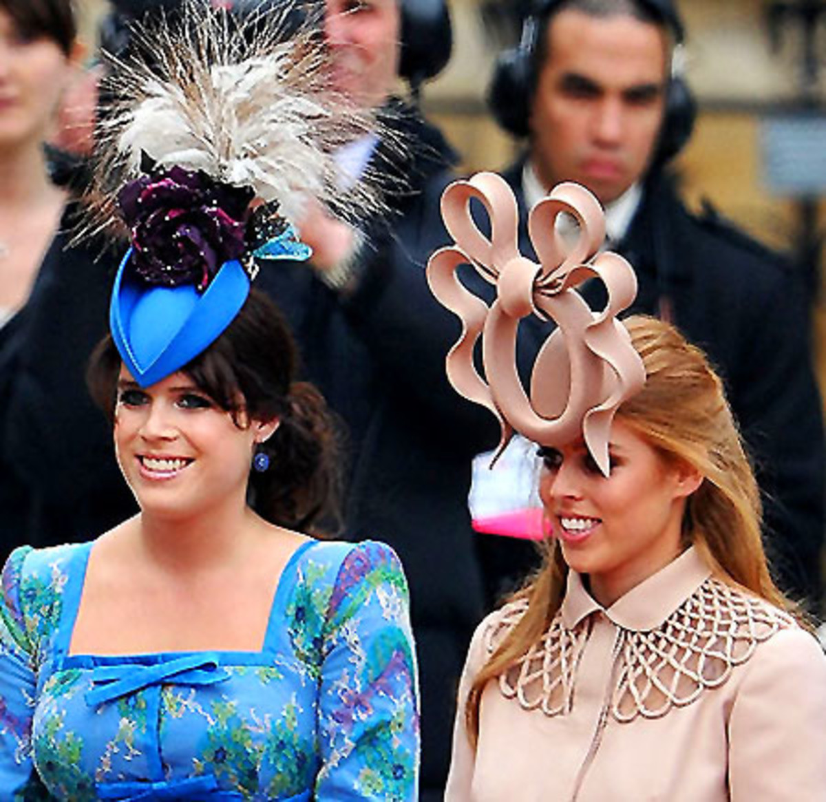 Cranky Beauty Pants Princesses Eugenie and Beatrice. And Posh