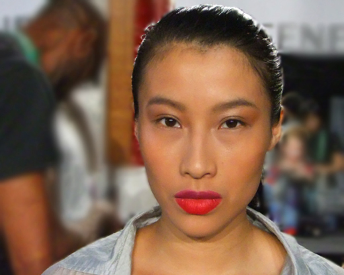 Bright lips at Cocolily by Naana_Montreal Fashion Week SS 2011