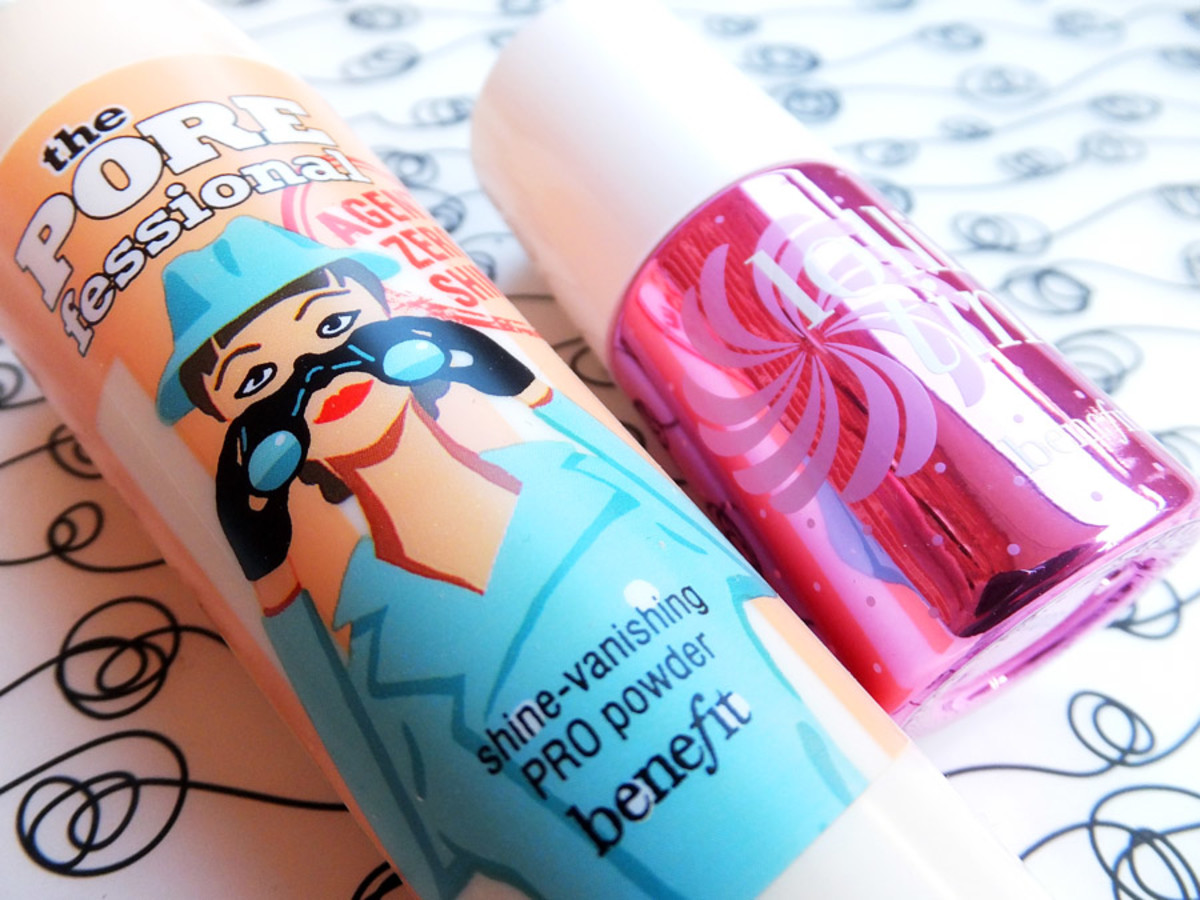 Benefit January 2014_Benefit The Porefessional Agent Zero Shine and Benefit Lollitint