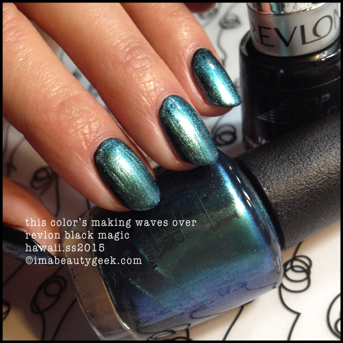 opi this color's making waves