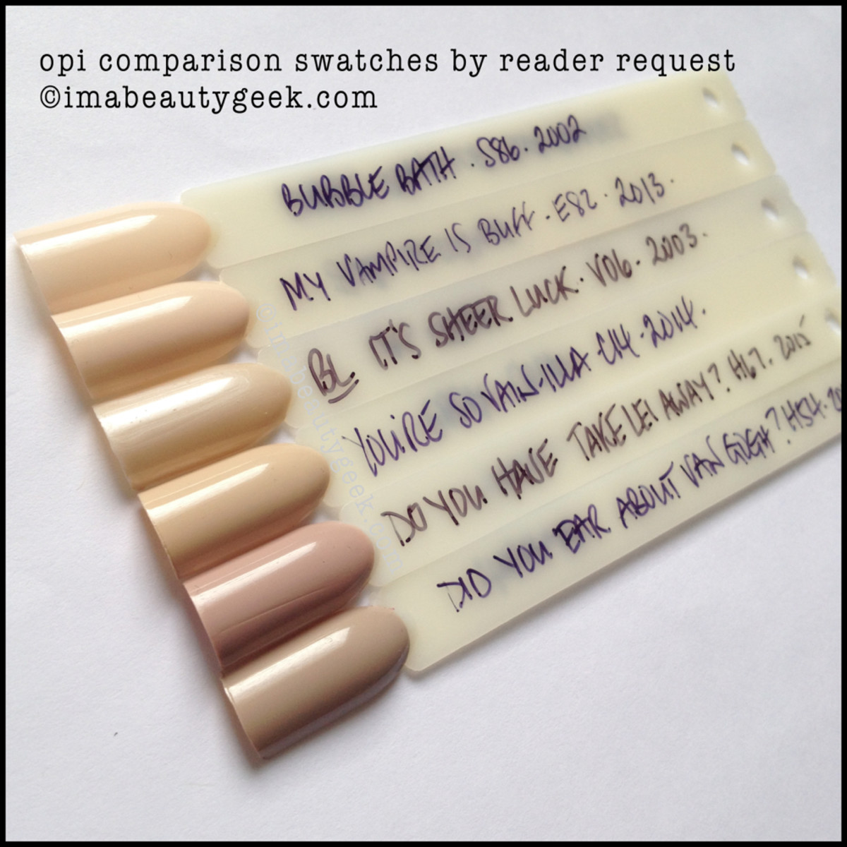 opi hawaii comparison swatches do you take lei-away?