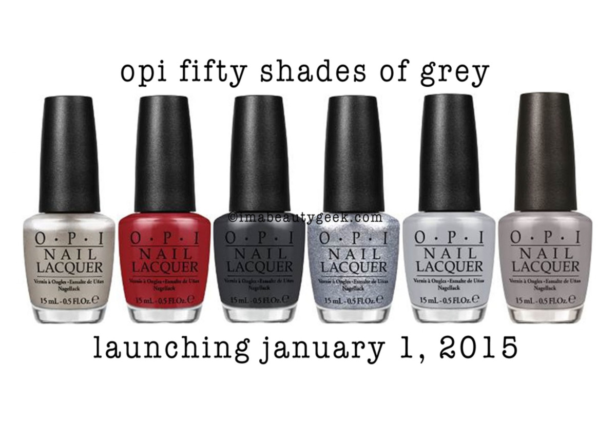 opi fifty shades of grey