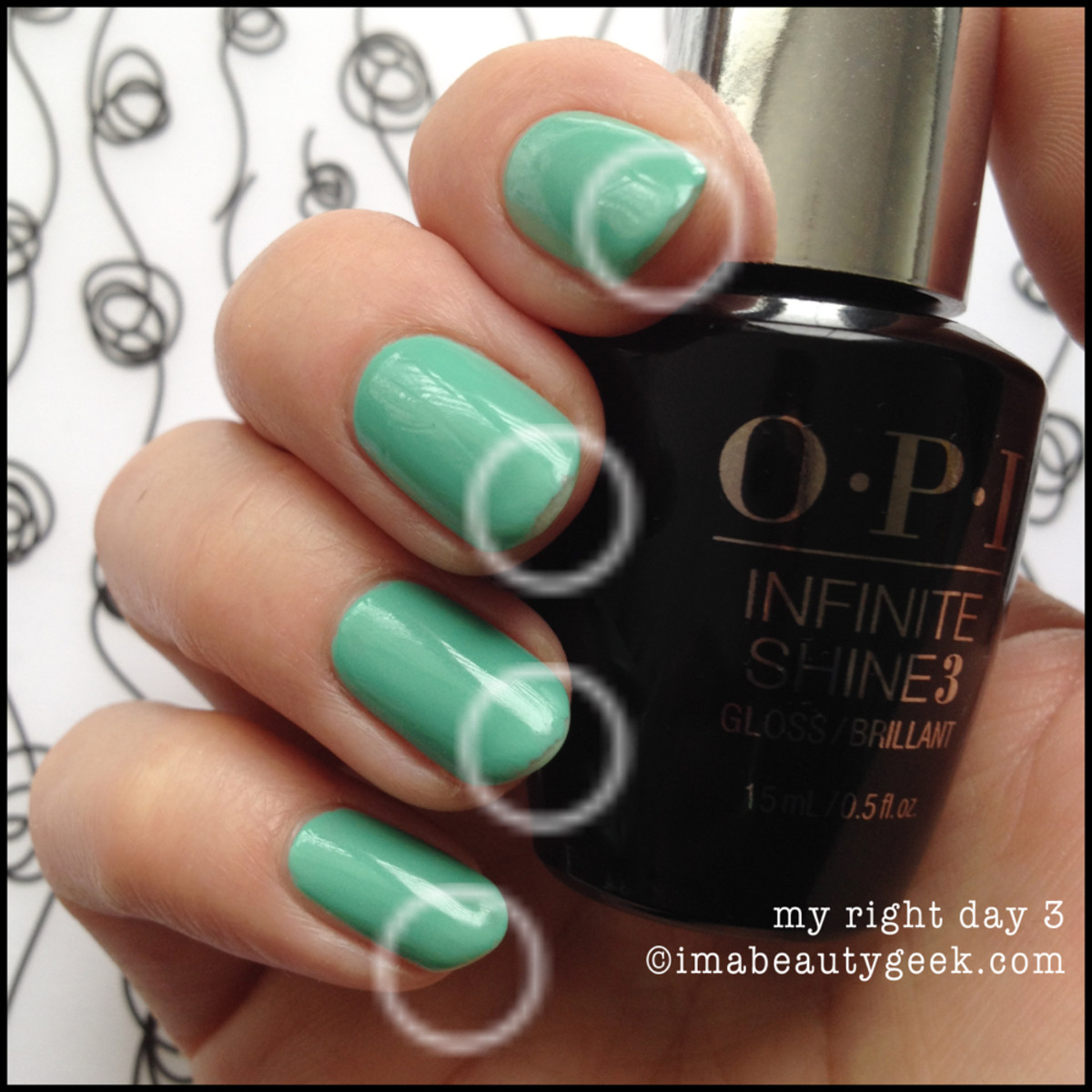 OPI Infinite Shine Review Withstands the Test of Thyme