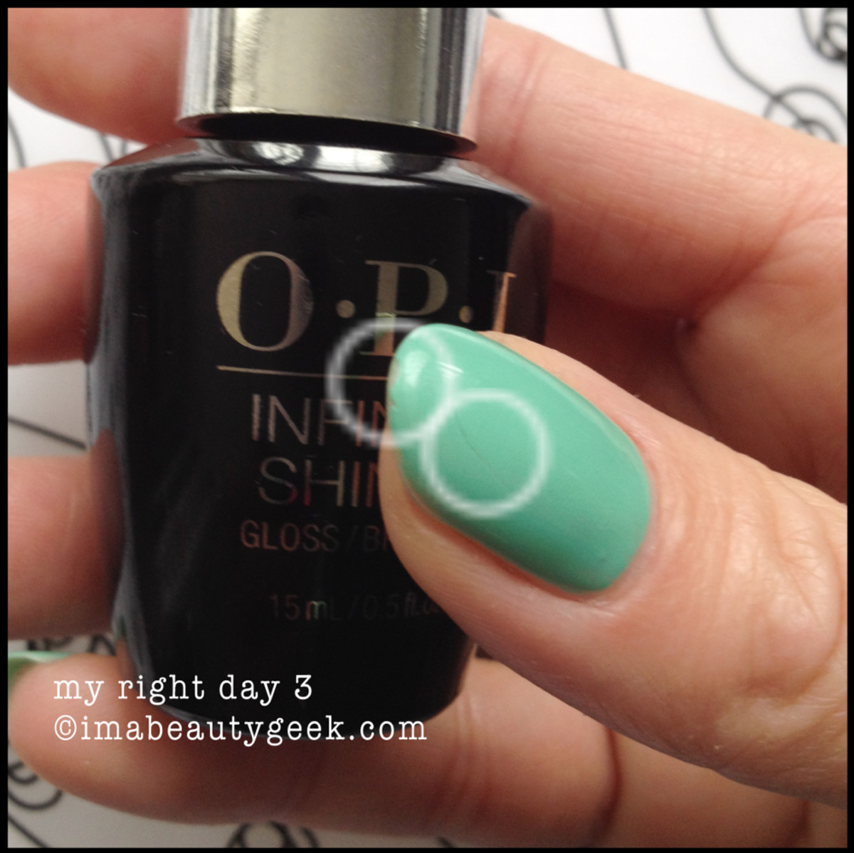 OPI Infinite Shine Review Withstands the Test of Thyme