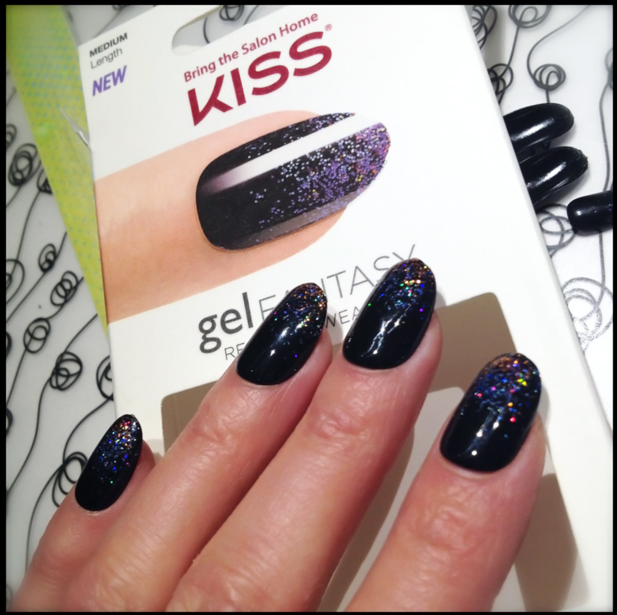 Easy Peasy Lemon Squeezy Kiss Gel Fantasy Ready To Wear Gel Nails Beautygeeks