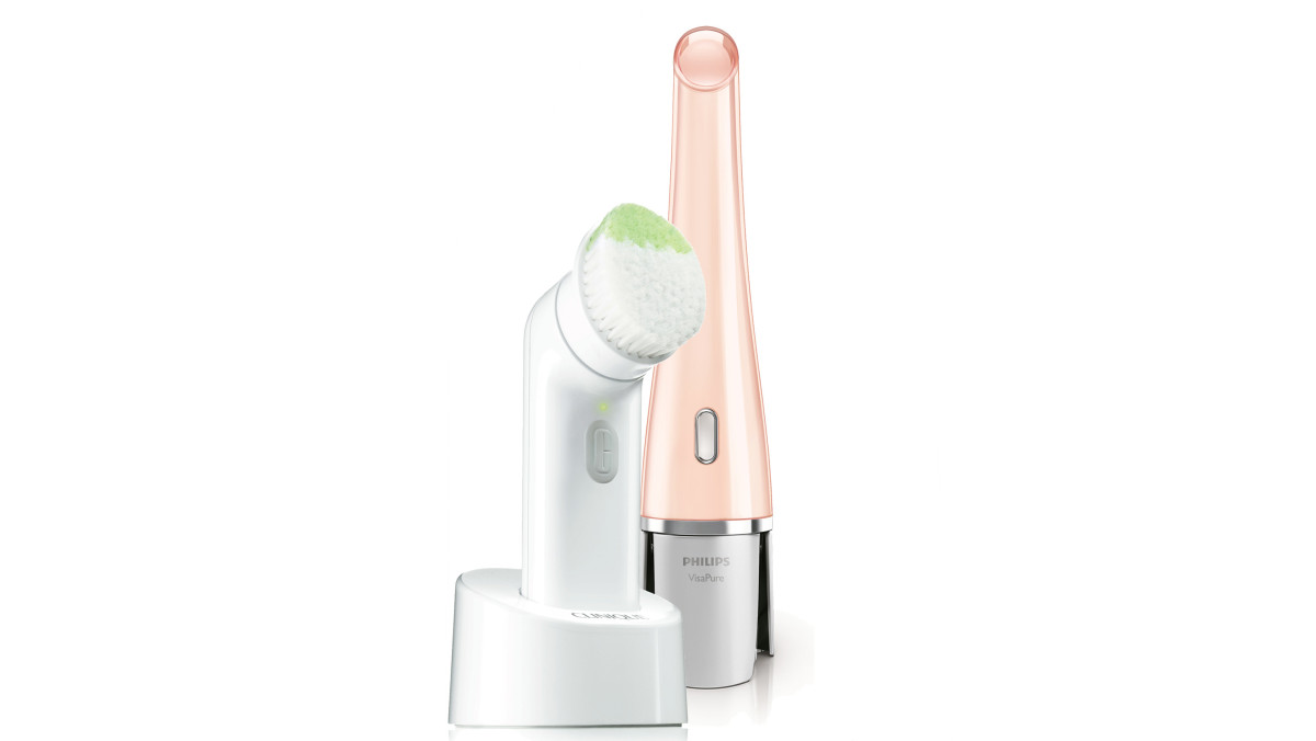 Clinique Facial Cleansing Brush and Philips PureRadiance Facial Cleansing Brush_imabeautygeek.com