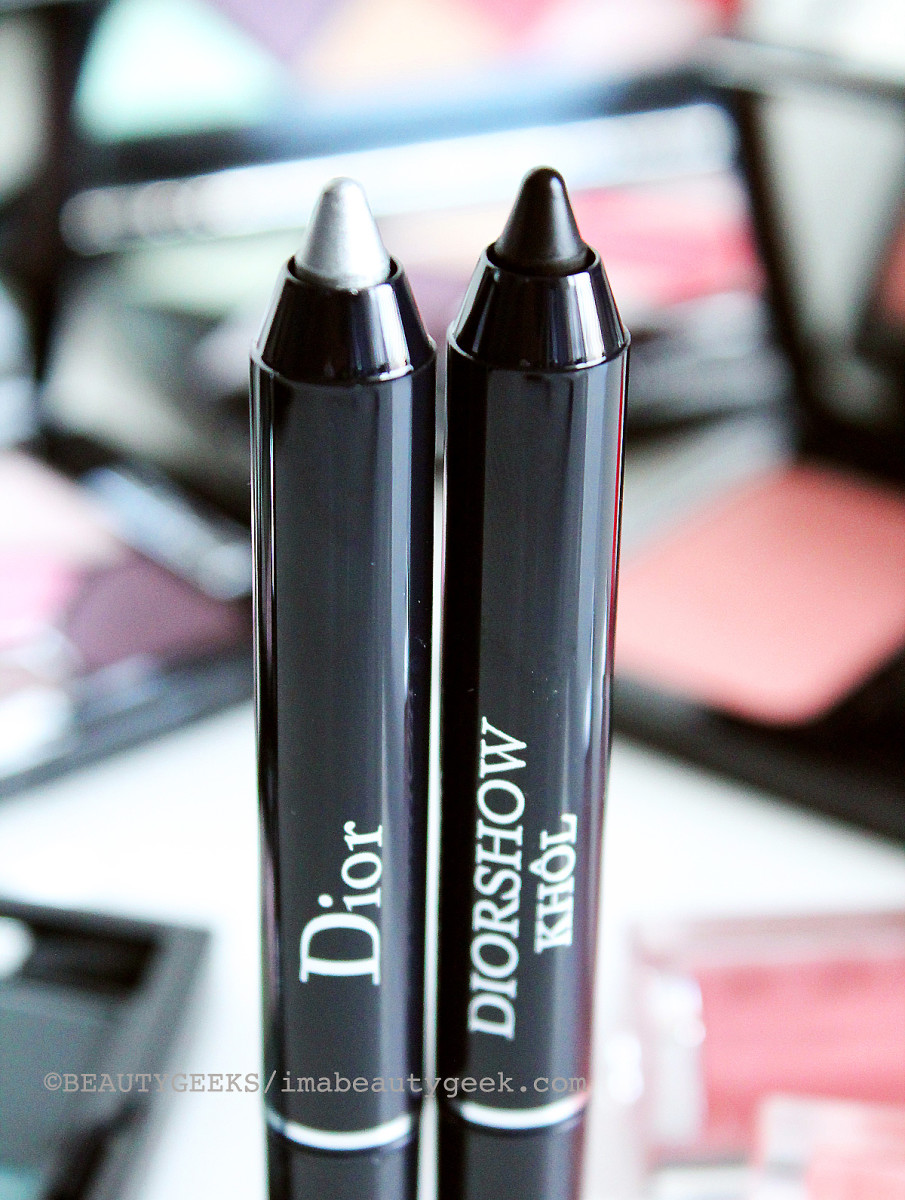 DIOR SPRING 2015 KINGDOM OF HEAVEN_DIORSHOW KHOL IN PEARLY SILVER AND SMOKY BLACK_PERMANENT_IMABEAUTYGEEK.COM