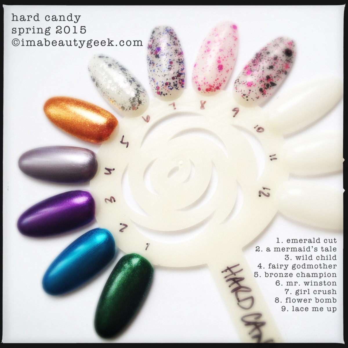 Hard Candy Nail Polish Swatches Spring 2015