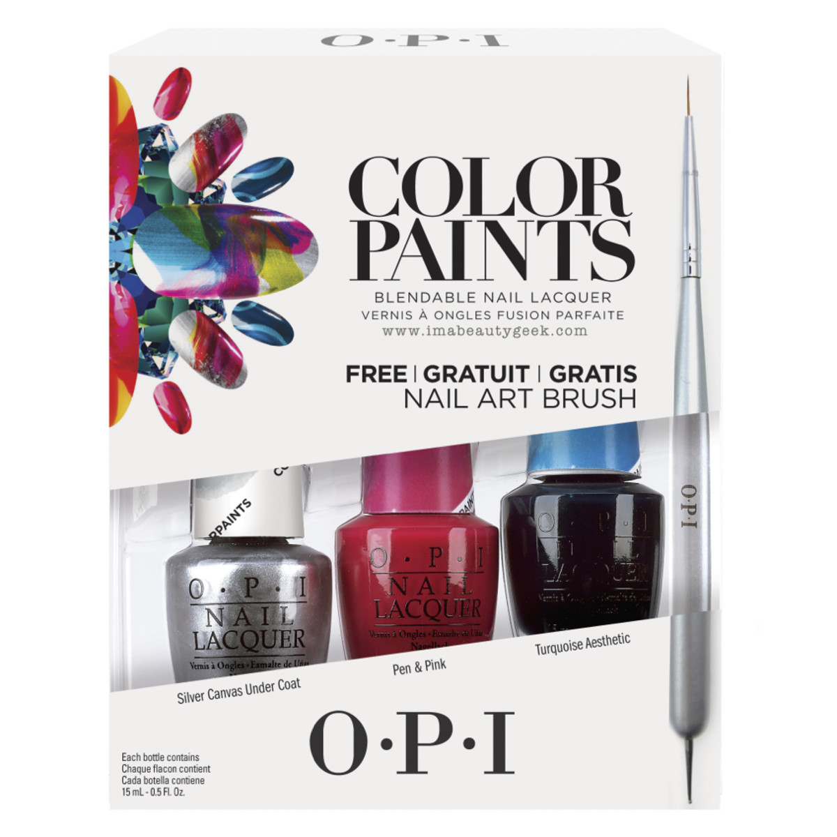 OPI ColorPaints Color Paints Trio