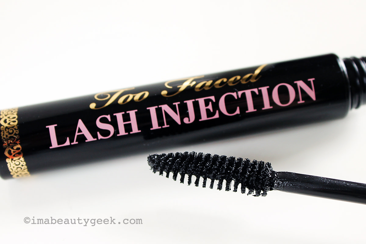 Too Faced Lash Injection tube mascara_brought to you by Reactine