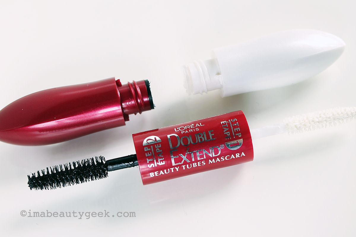 L'Oreal Paris Double Extend Beauty Tubes tube mascara_brought to you by Reactine