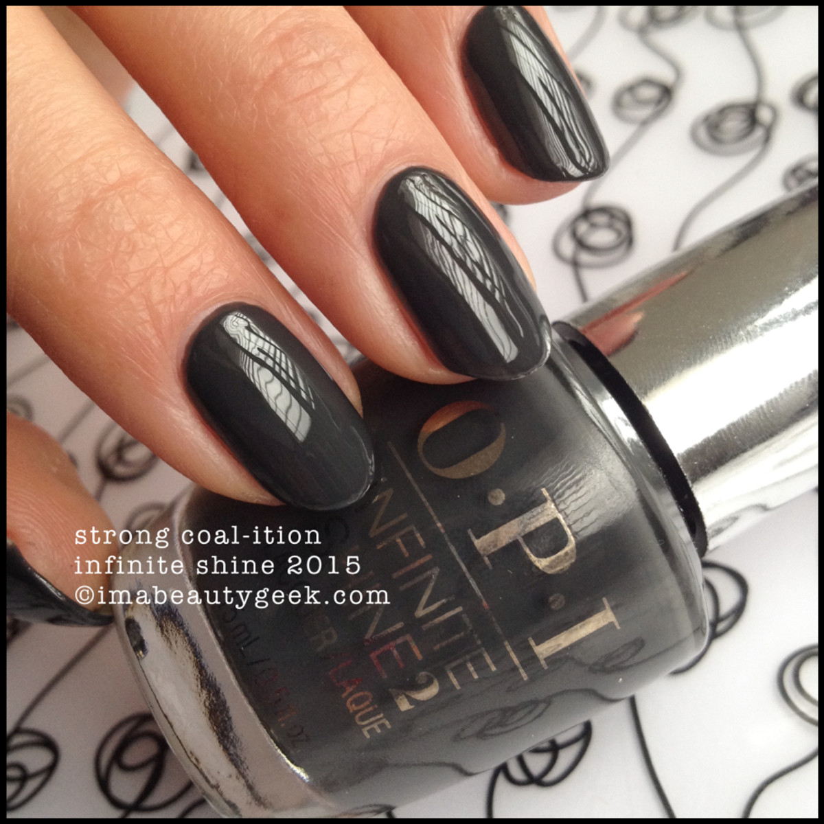 OPI Infinite Shine Strong Coalition Swatch 2015