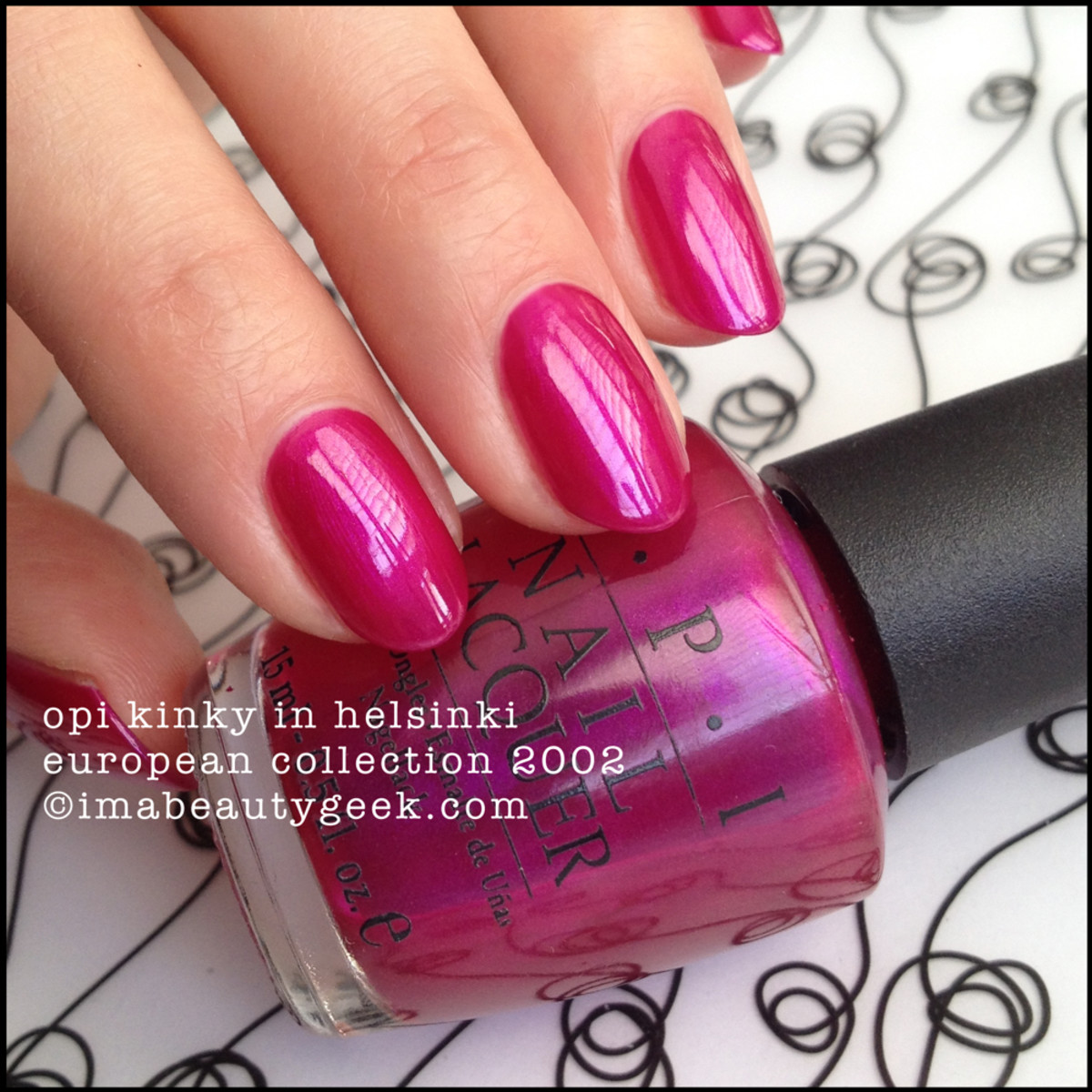 OPI Nail store Polish Kinky in Helsinki