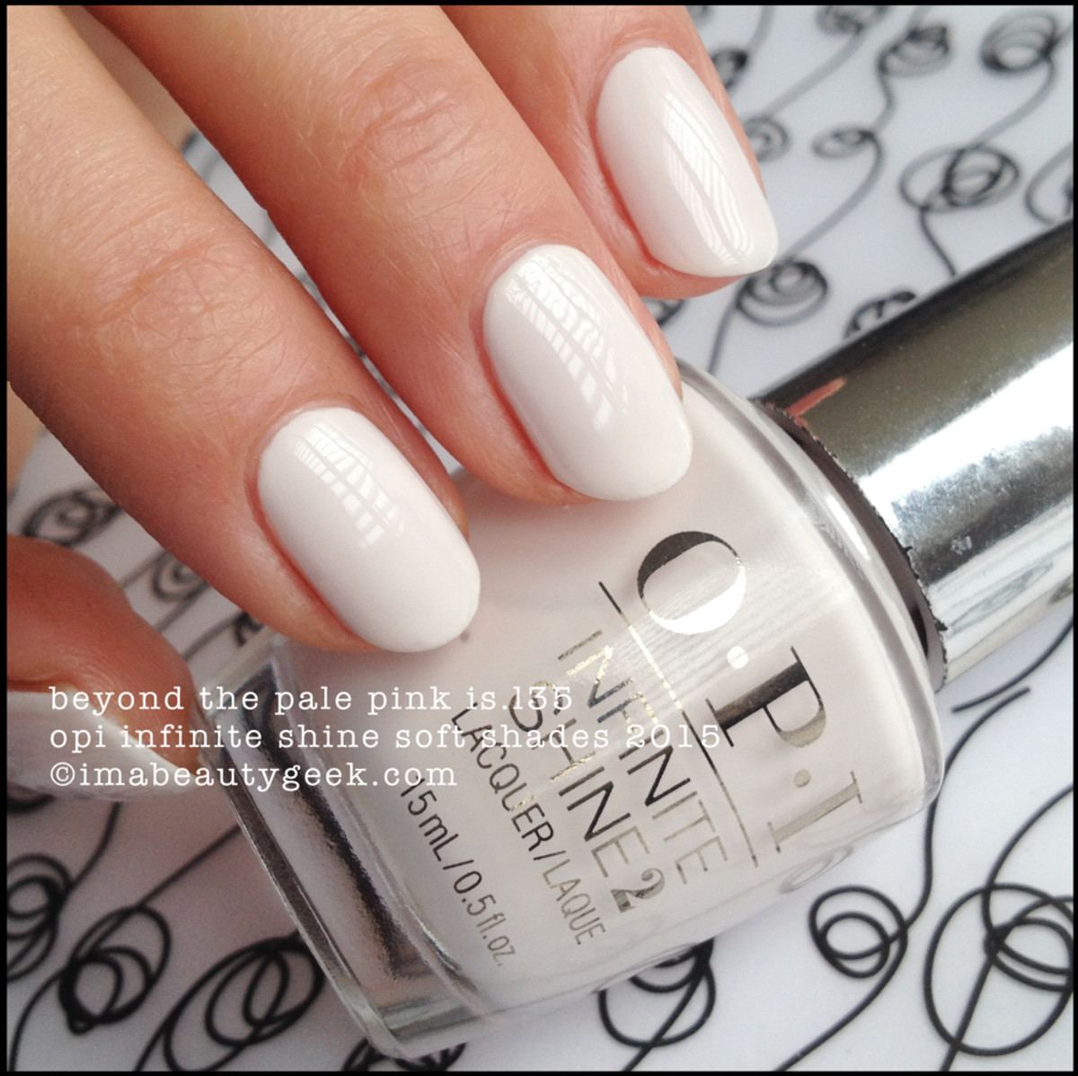OPI Infinite Shine Beyond the Pale Pink OPI IS Soft Shades 2015