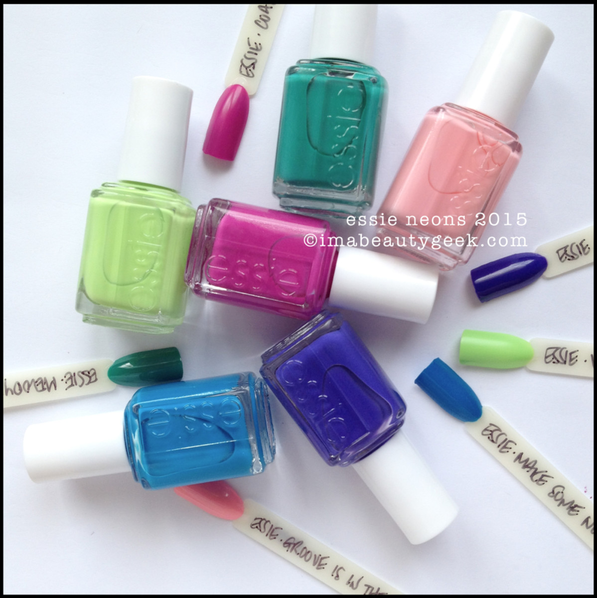 Essie Neons 2015 Collection Swatches from the Manigeek